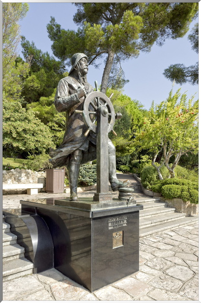 Statue du Prince Albert 1er - Jardins de Saint-Martin