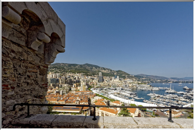 Vue de Monaco en 2019 vue de la Place du Palais