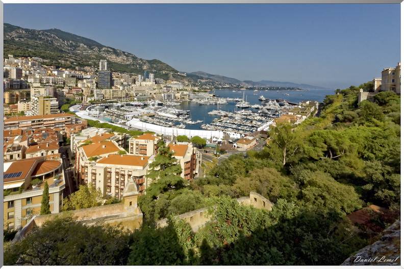 Vue de Monaco en 2019 vue de la Place du Palais