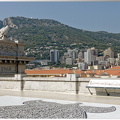 Vue de Monaco de la terrasse