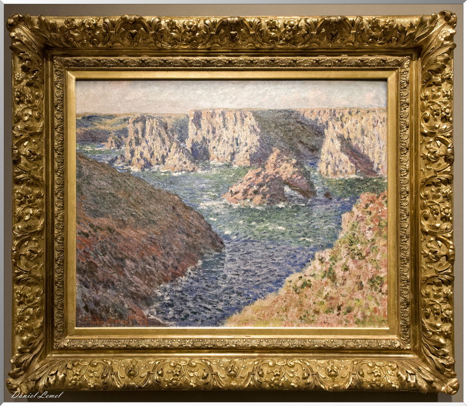 Claude Monet - Les Rochers de Belle-Ile
