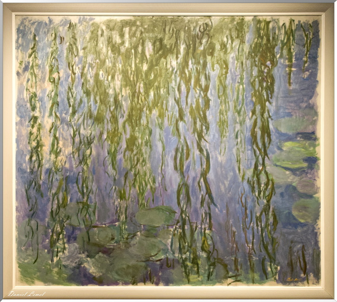 Claude Monet - Nymphéas avec rameaux de saules