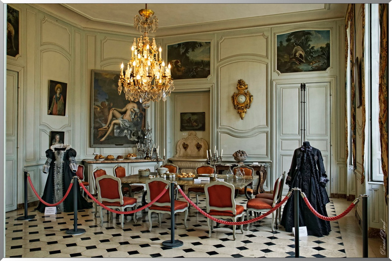 Salle à manger - Portrait de Françoise Scarron peint par Louis de Mornay