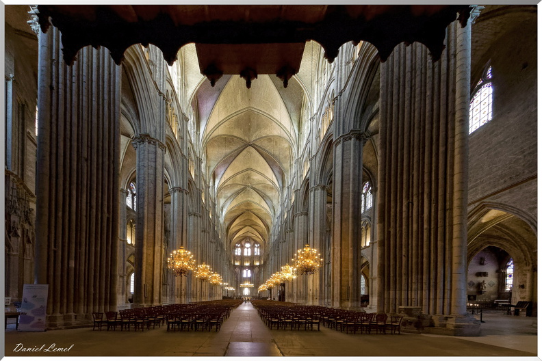 Cathédrale Saint-Étienne de Bourges - Nef centrale