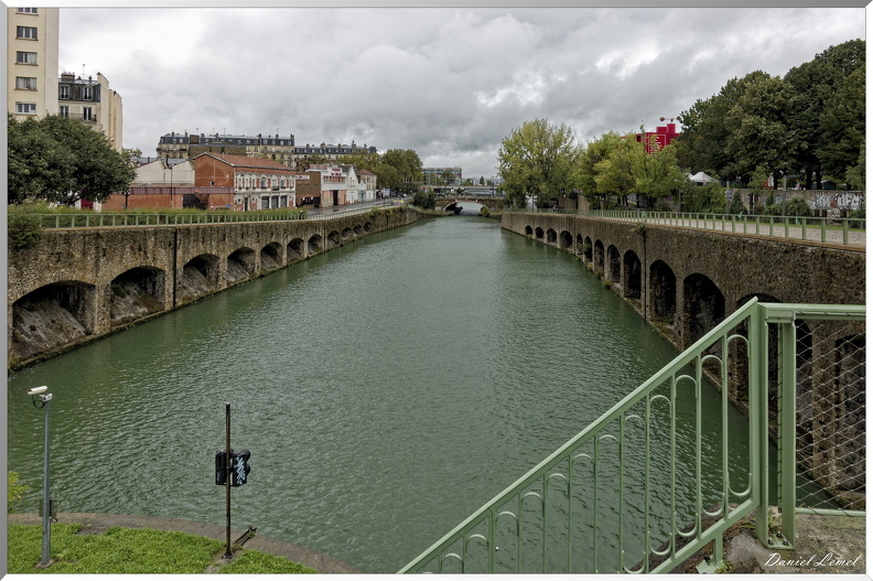 Paris- Le canal St-Denis, le canal St-Martin