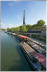 La Tour Eiffel vue du Pont de Bir Hakeim