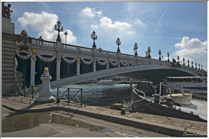 Le pont Alexandre III