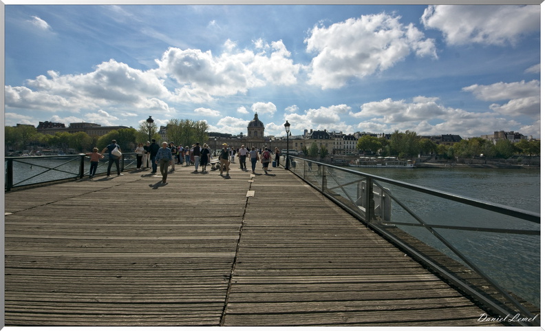 Le pont des Arts - Institut de France 