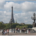 Le pont Alexandre III et la Tour Eiffel