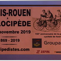 Paris-Rouen à Vélocipède