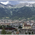 Vue sur la ville d'Innsbruck