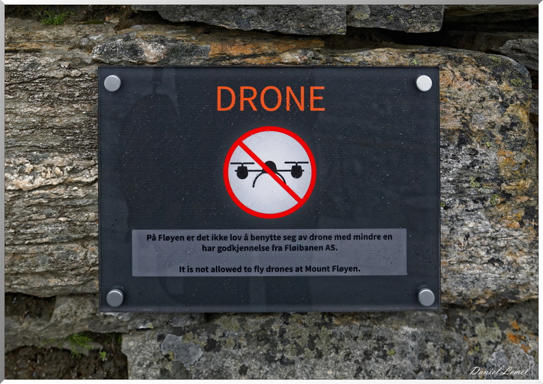 Défense d'utiliser des drones