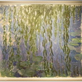 Claude Monet - Nymphéas avec rameaux de saules