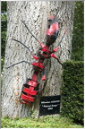 Sculpture "La fourmi rouge" -  Miroslav Stastny - 2002
