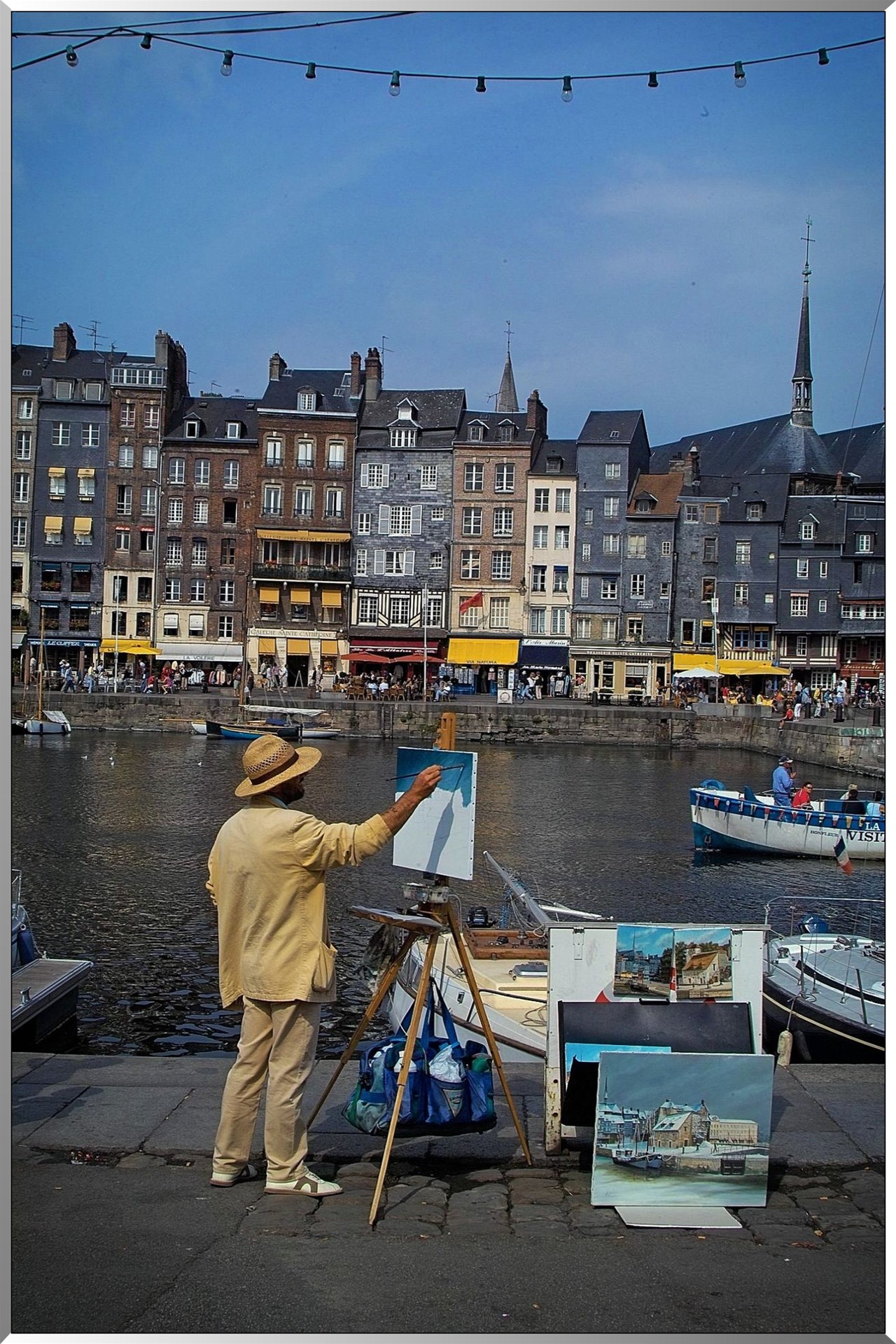 Peintre à Honfleur