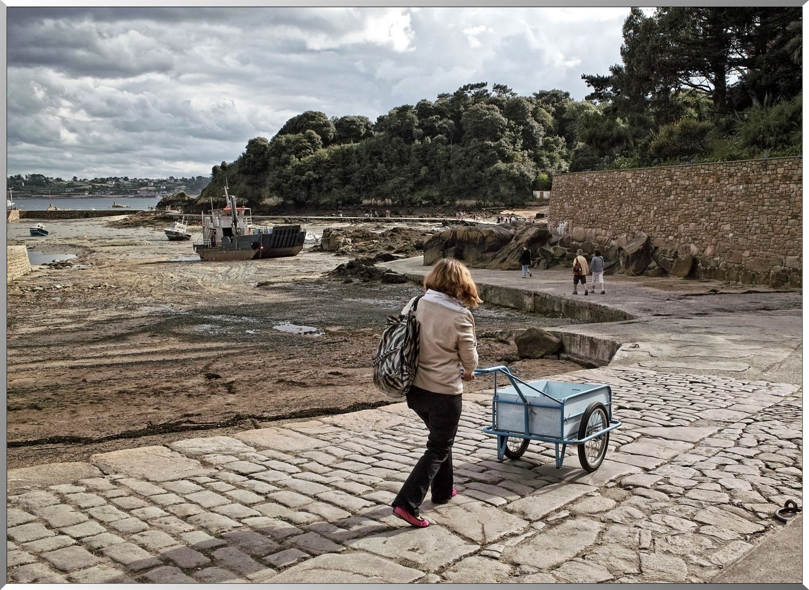 Le départ - Ile de Bréhat