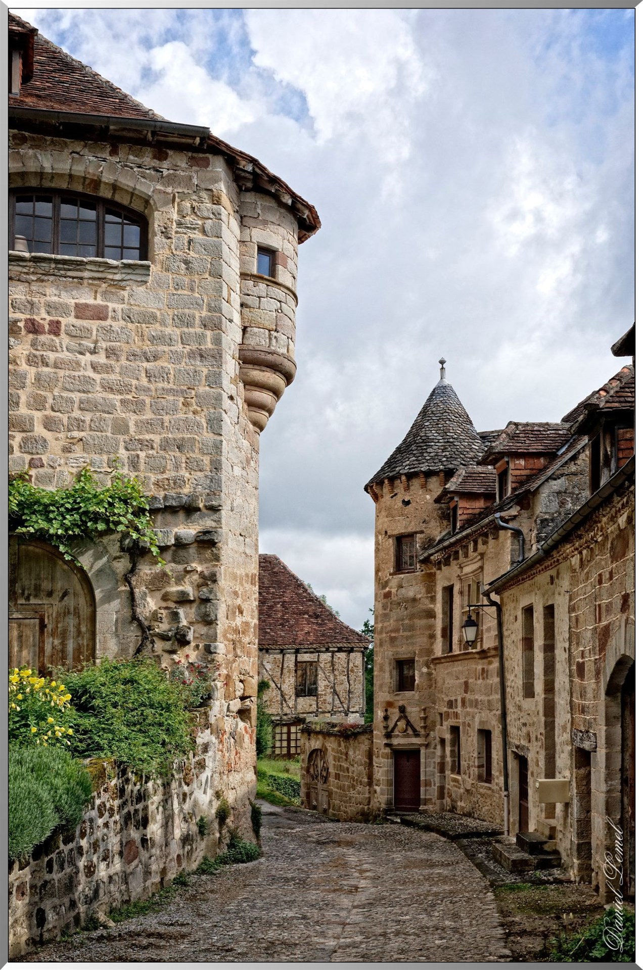 Intérieur du village