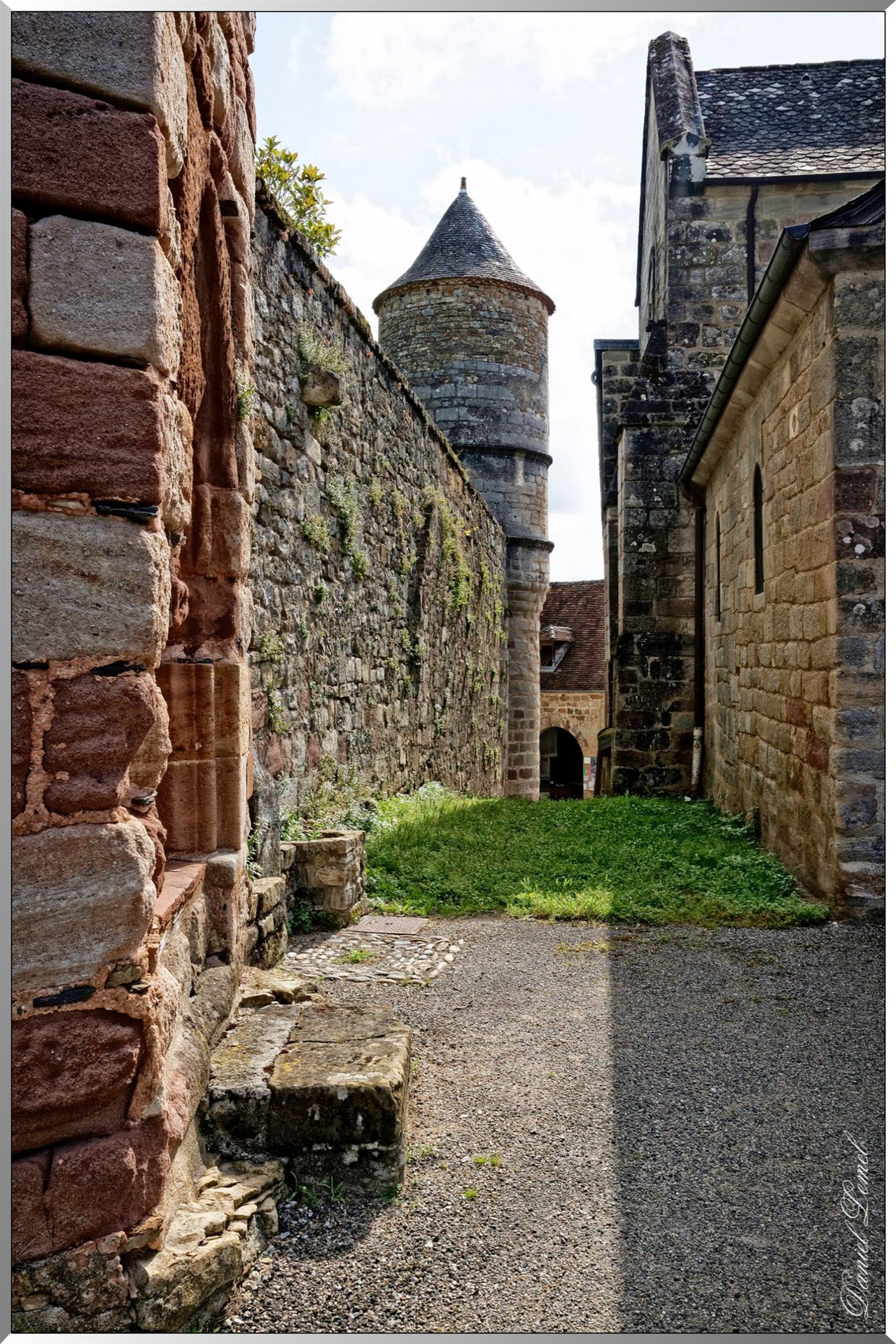 Intérieur du village