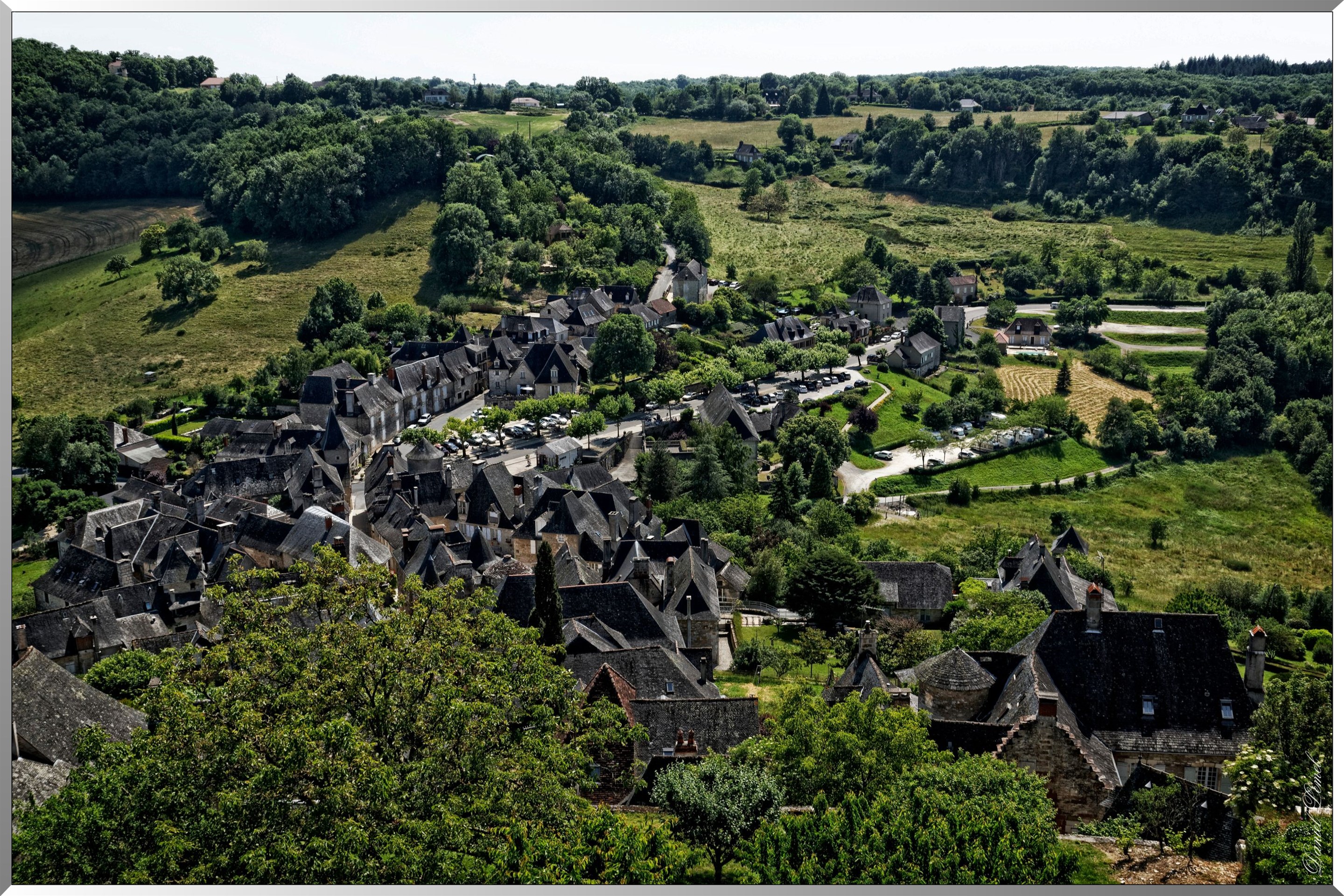 Vue d'ensemble du village