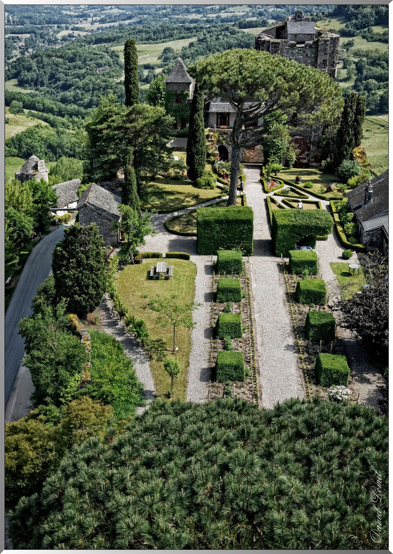 Les jardins à la française