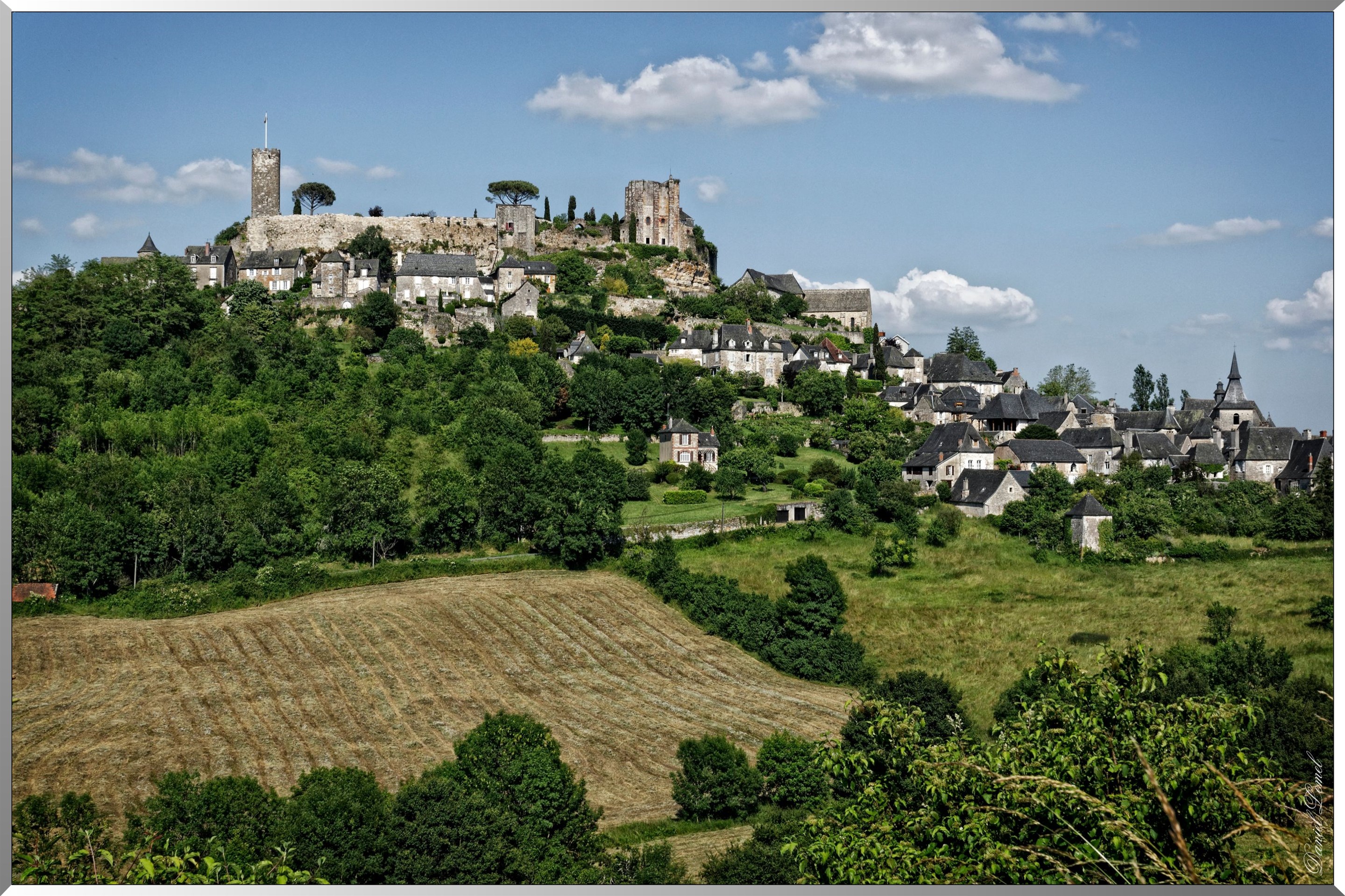 Vue d'ensemble du château