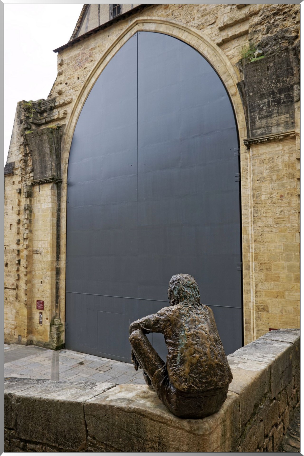 Eglise Sainte-Marie - Porte Jean Nouvel