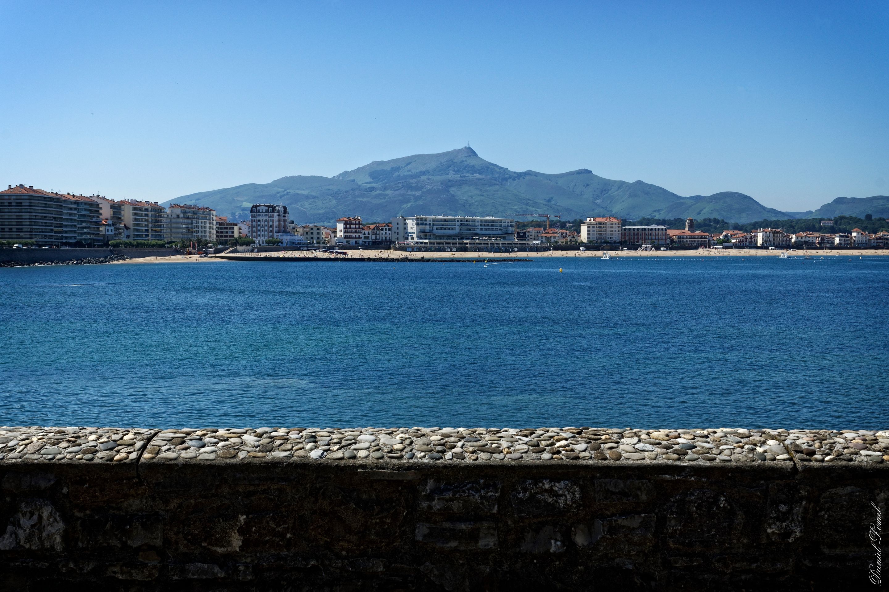 Vue de la pointe de Sainte-Barbe