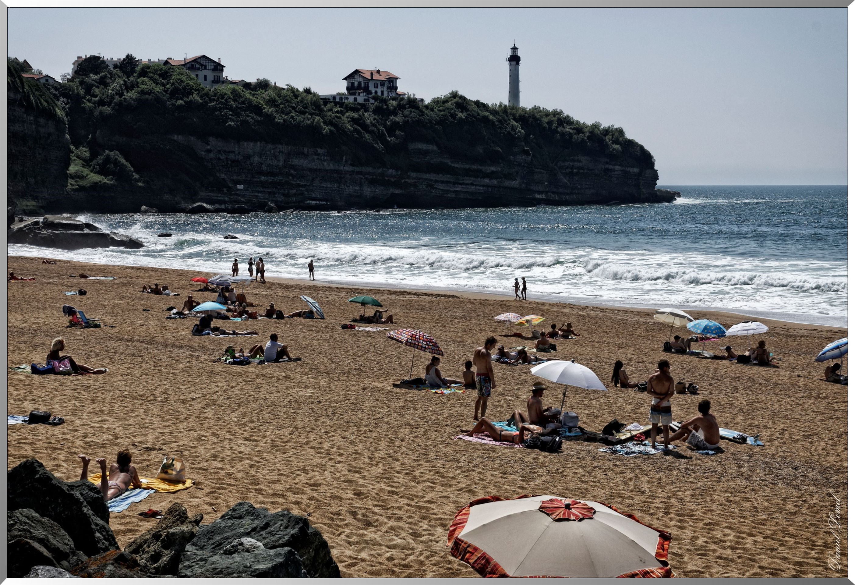 La grande plage et le phare