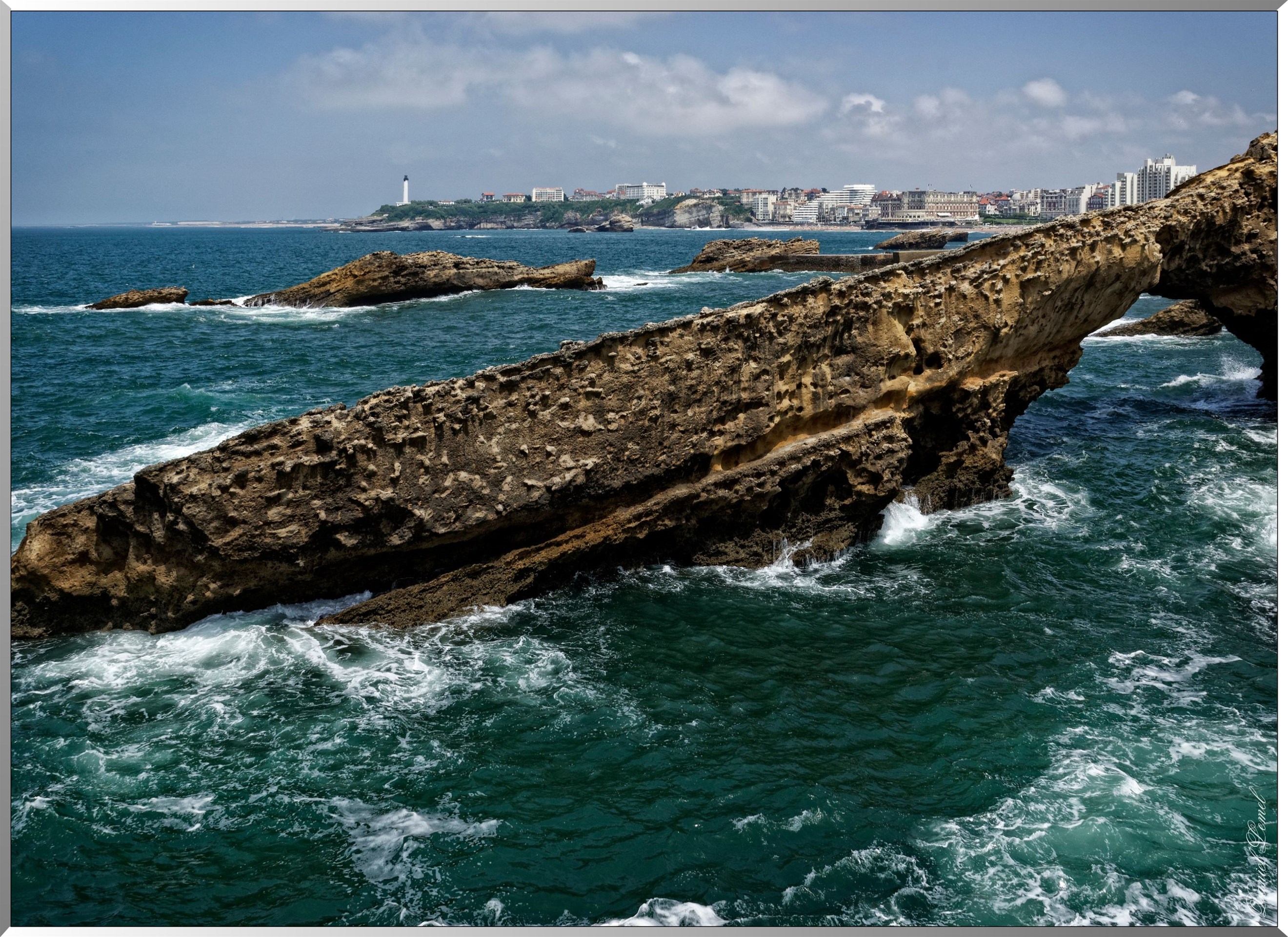 Rochers vue de la Passerelle Eiffel