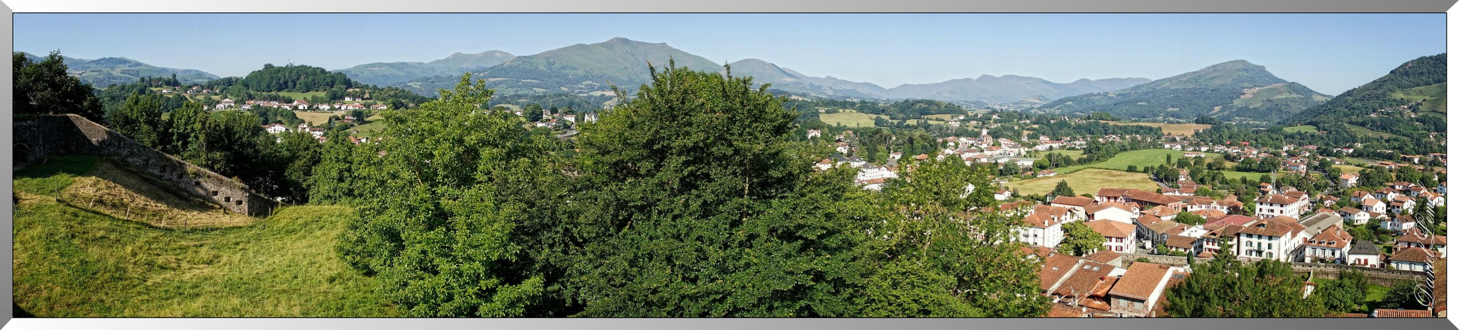 Panoramique Saint Jean pied de port