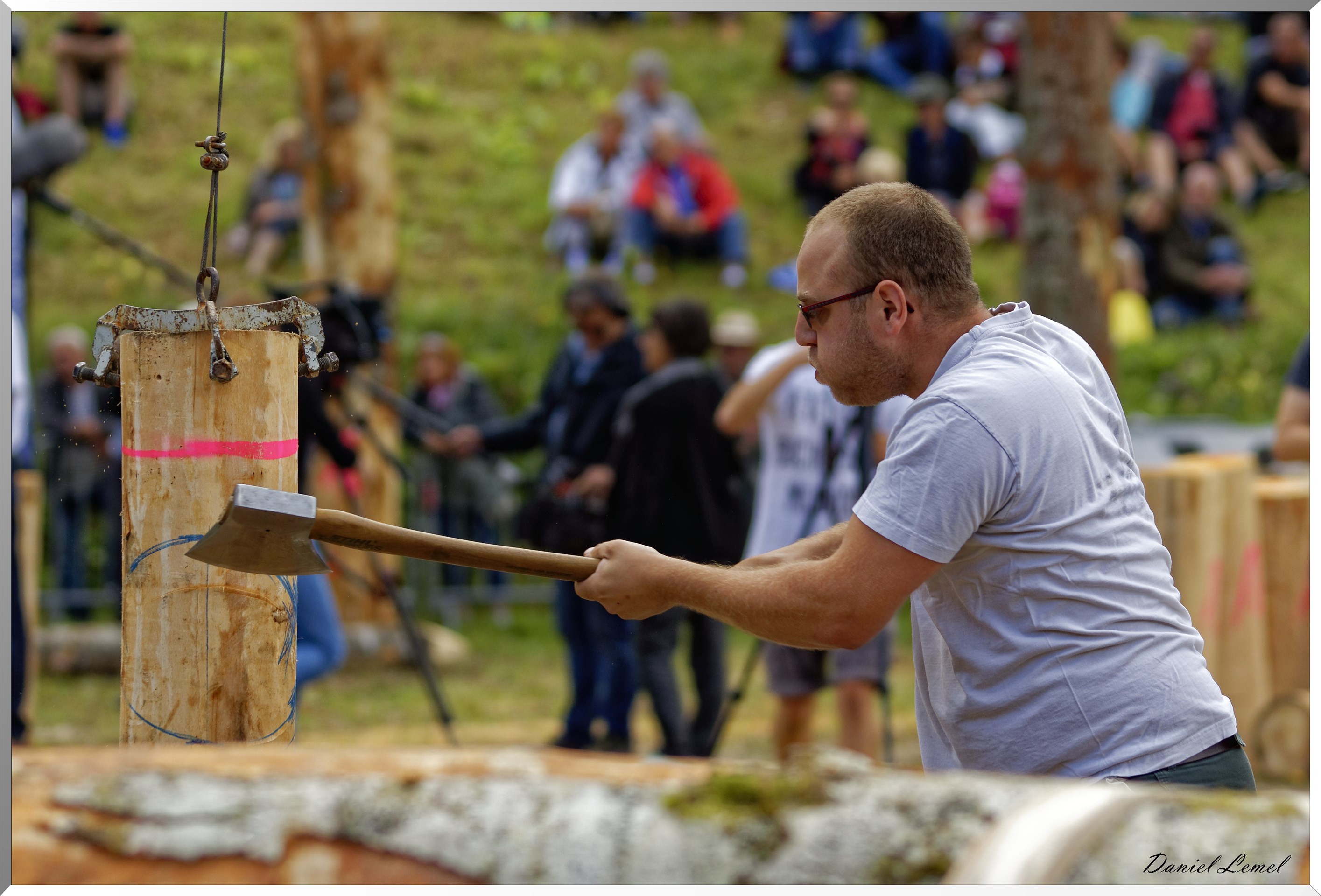 Fête des bucherons à Mijoux