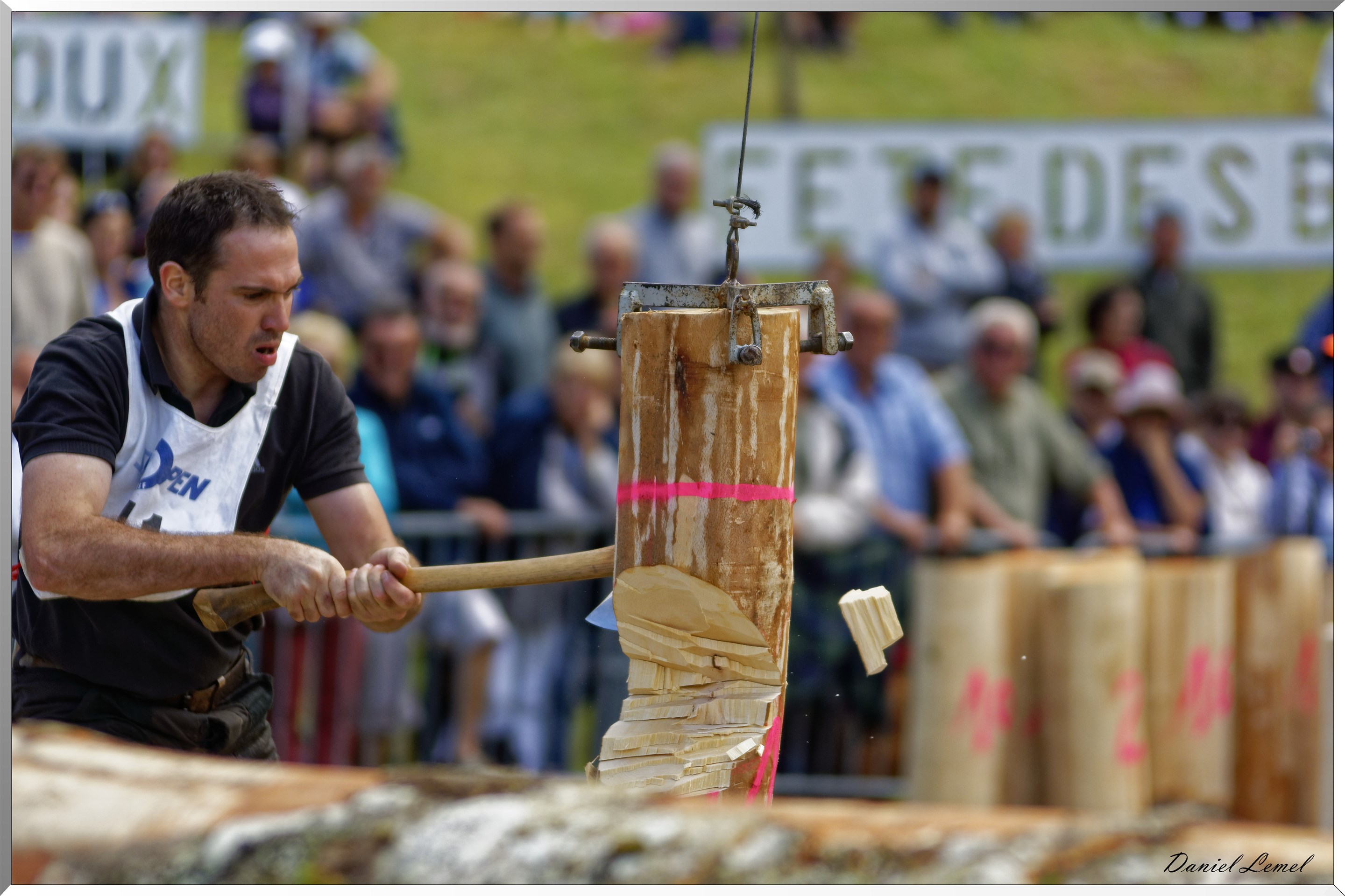 Fête des bucherons à Mijoux