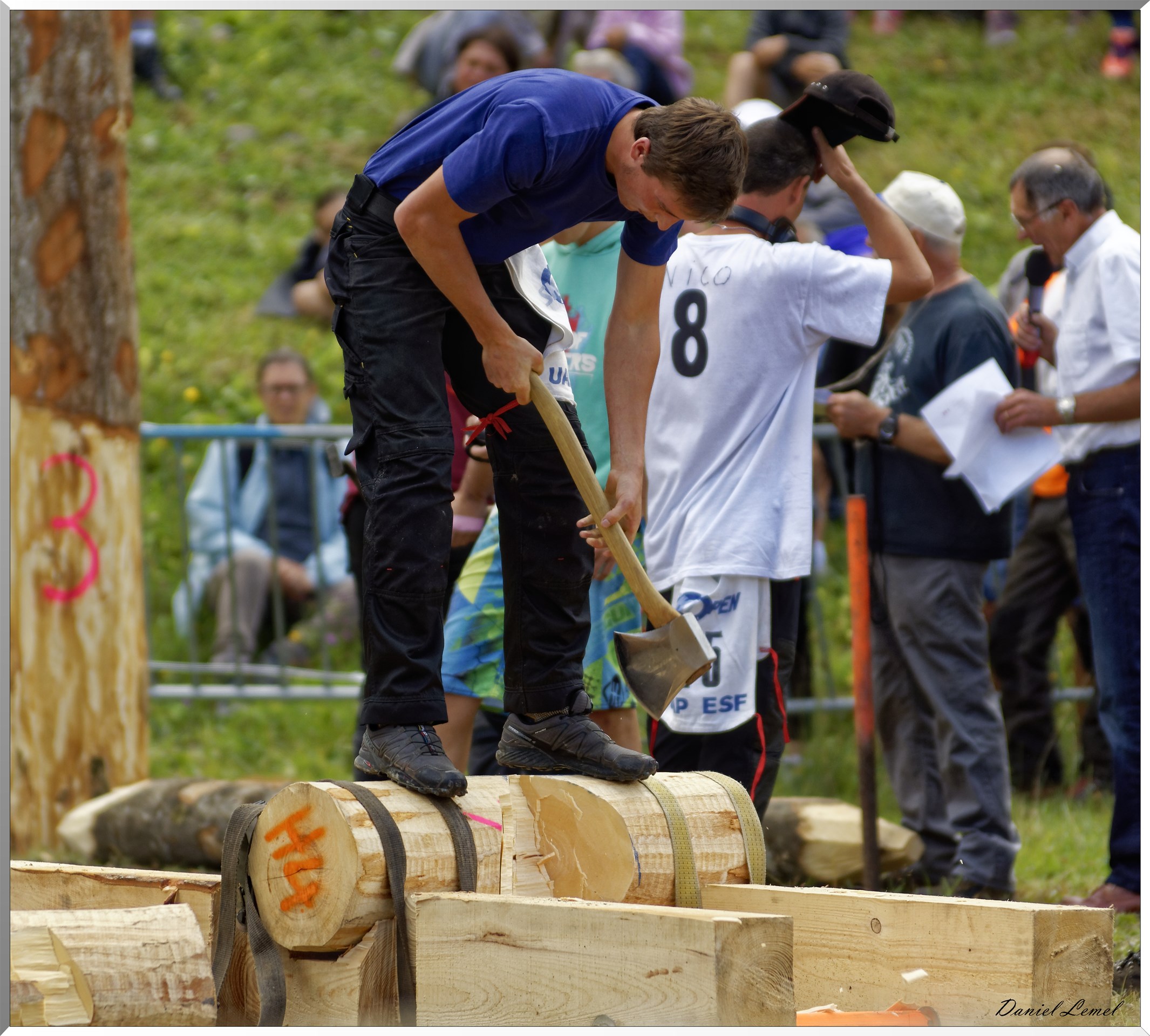Fête des bucherons à Mijoux