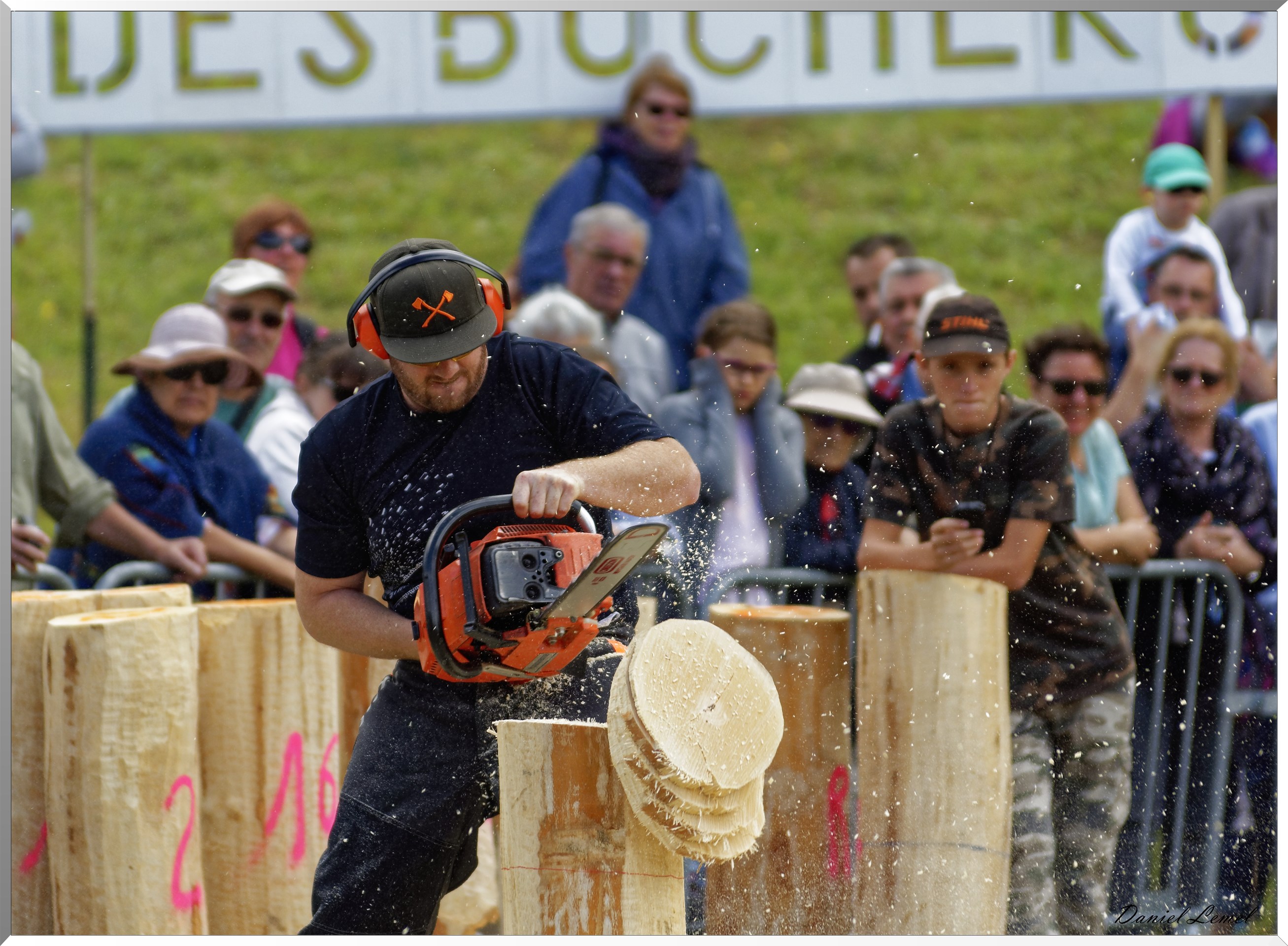 Fête des bucherons à Mijoux