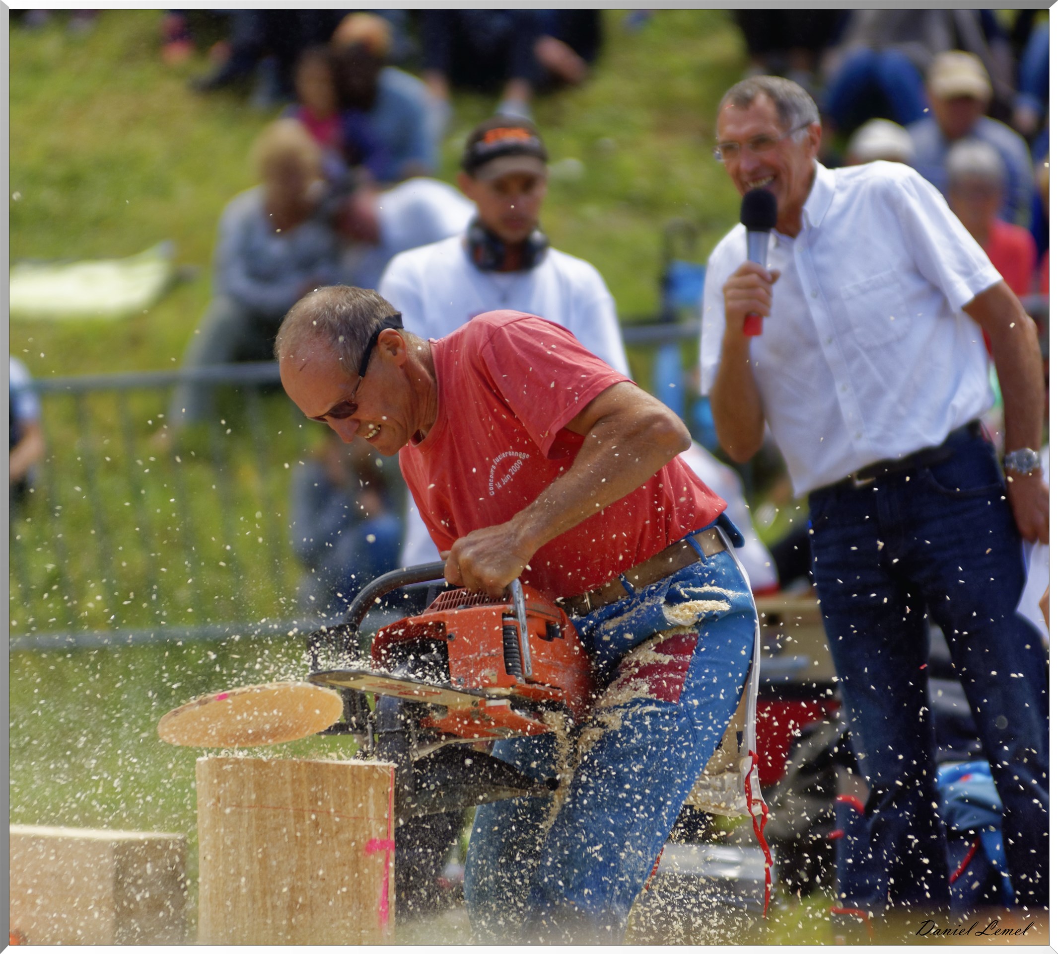 Fête des bucherons à Mijoux