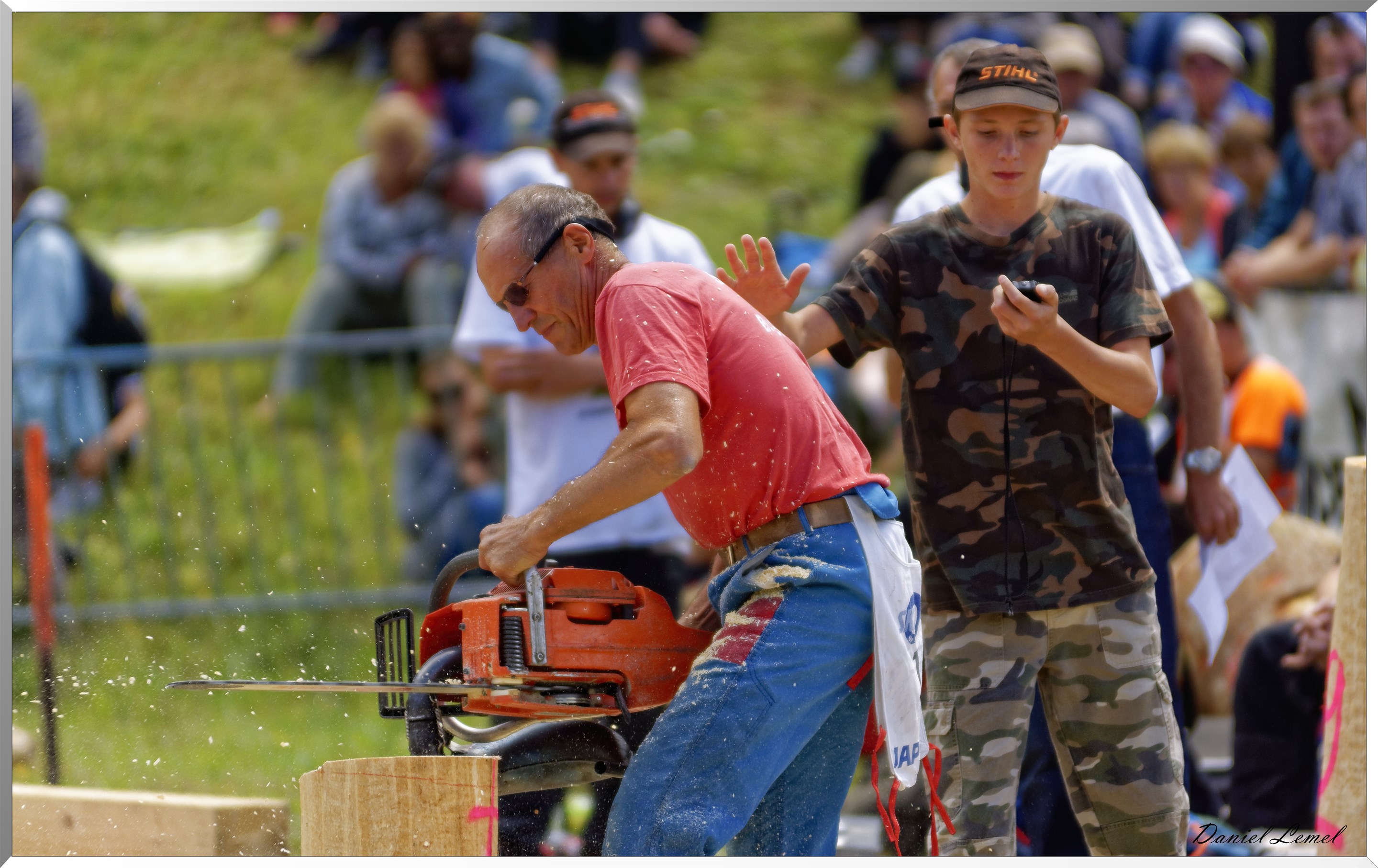 Fête des bucherons à Mijoux