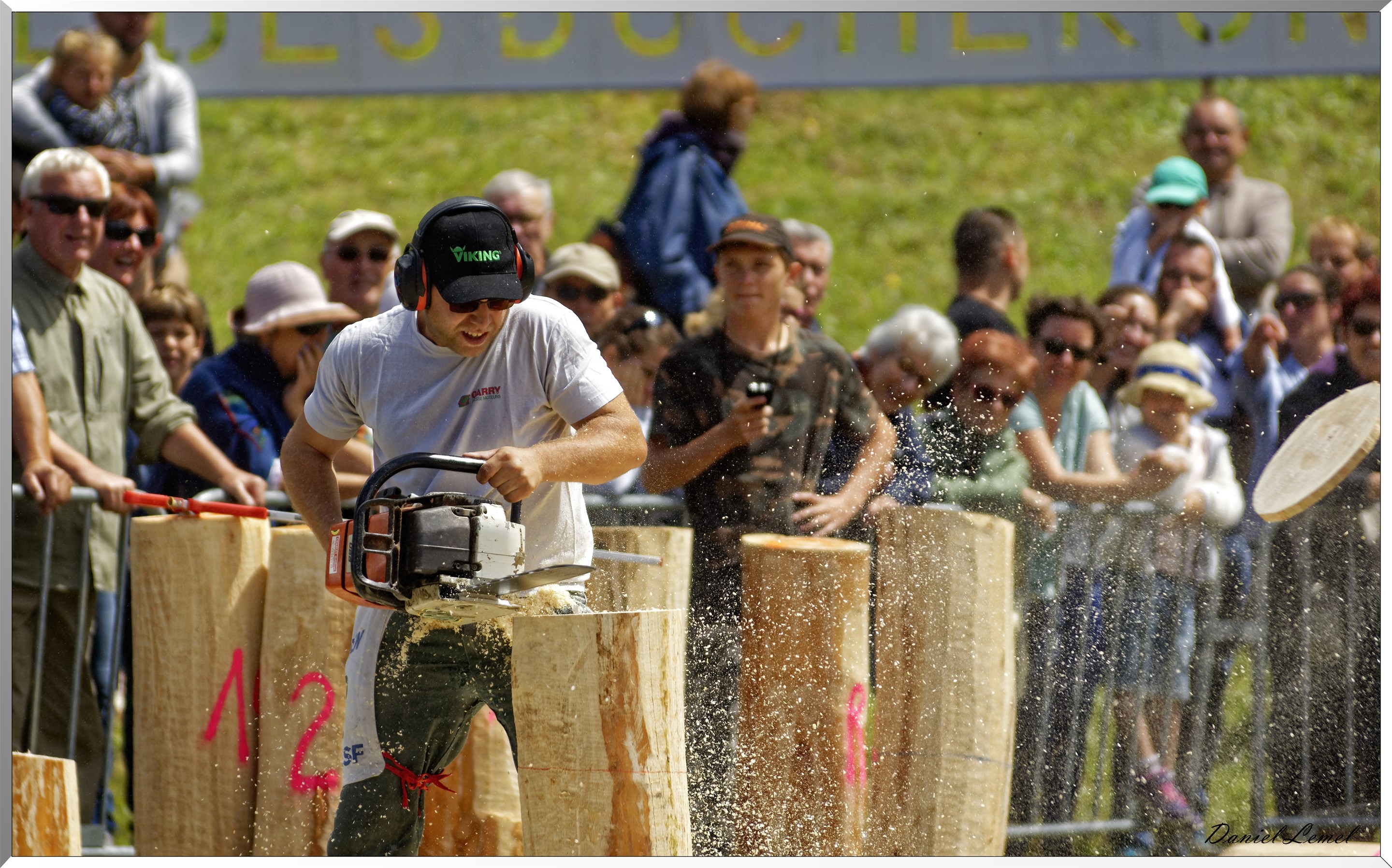 Fête des bucherons à Mijoux