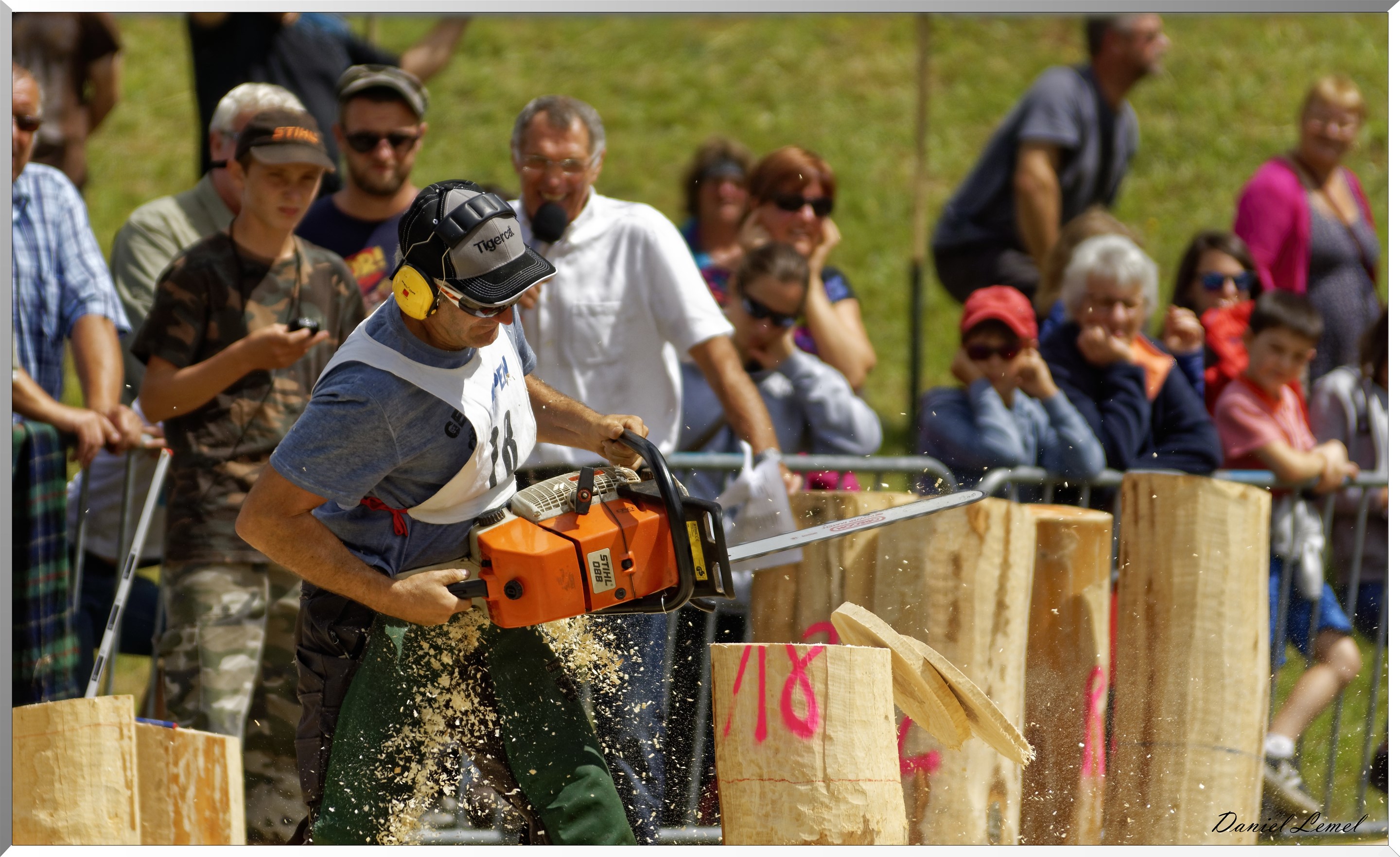 Fête des bucherons à Mijoux