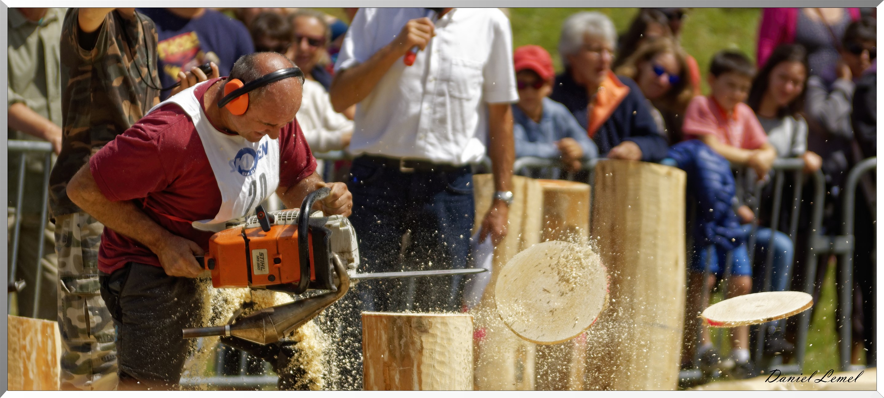 Fête des bucherons à Mijoux