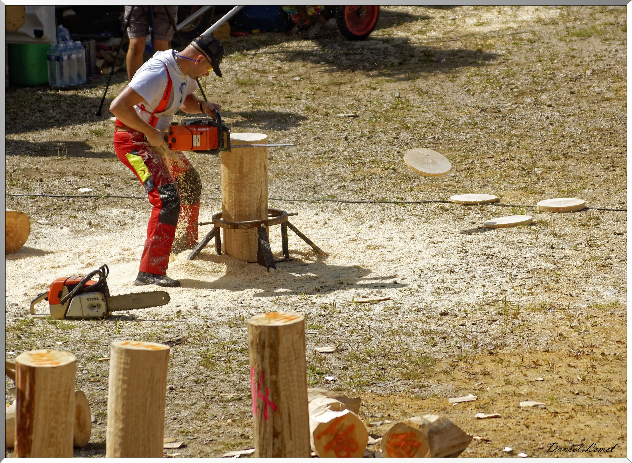 Fête des bucherons à Mijoux