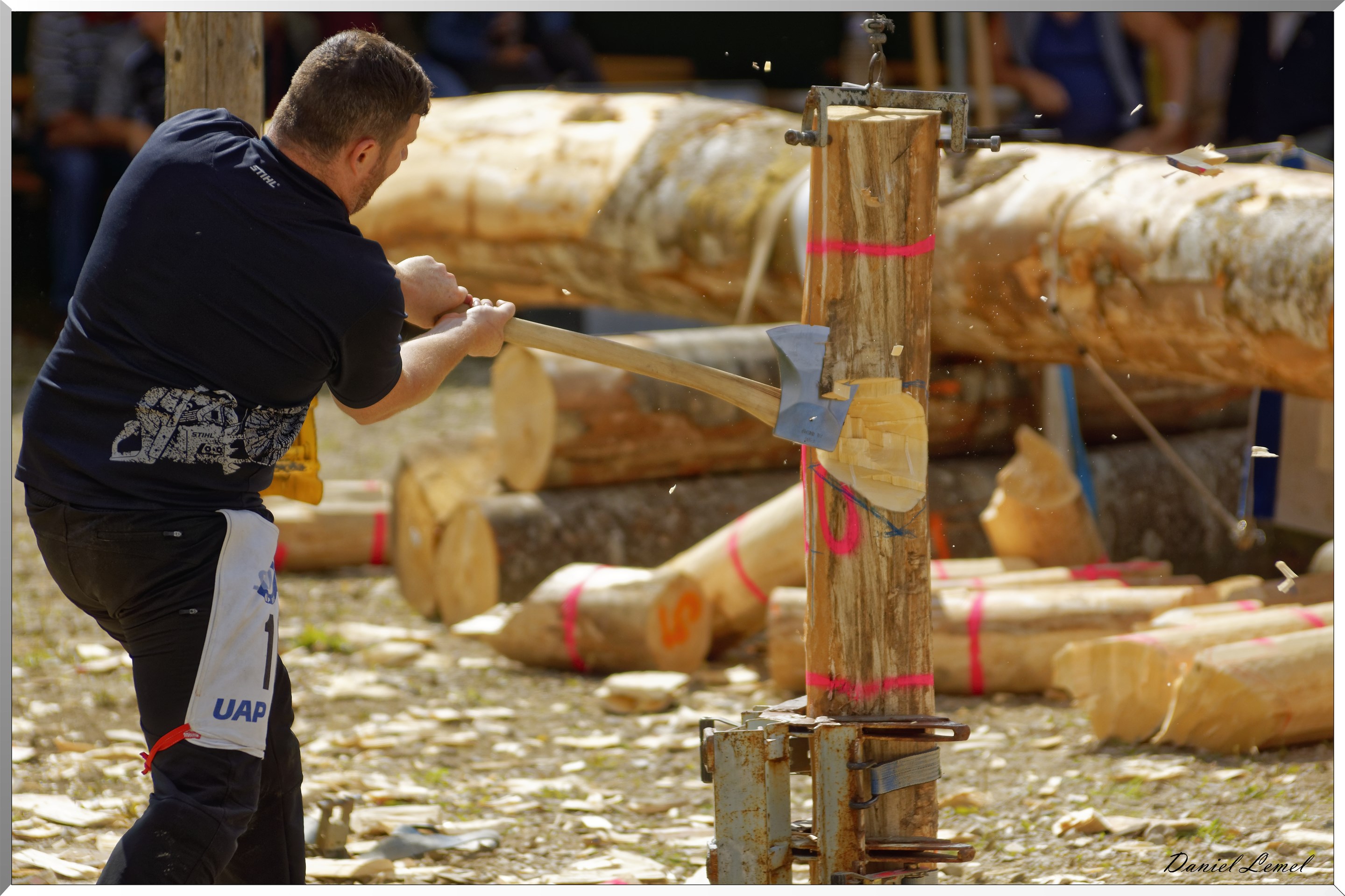 Fête des bucherons à Mijoux