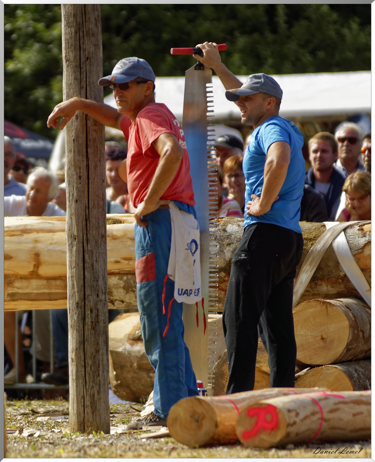 Fête des bucherons à Mijoux