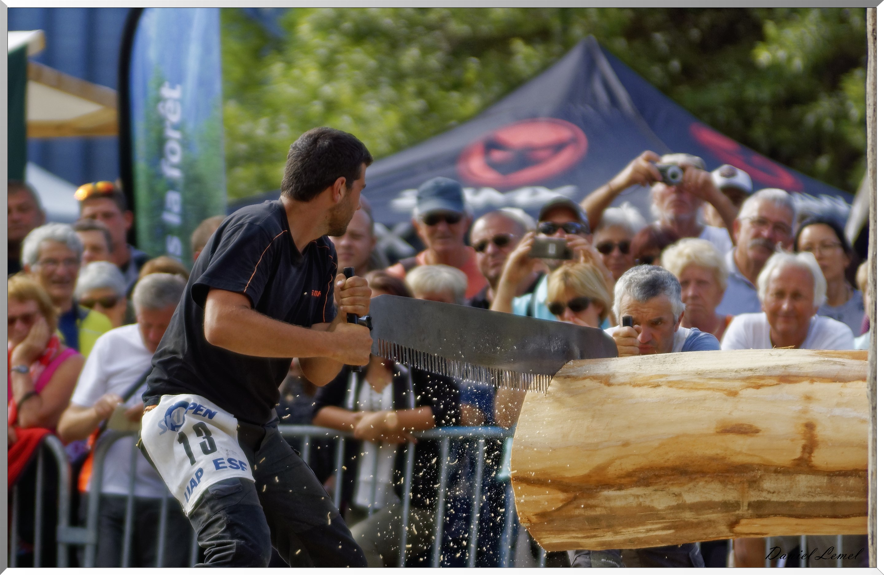 Fête des bucherons à Mijoux