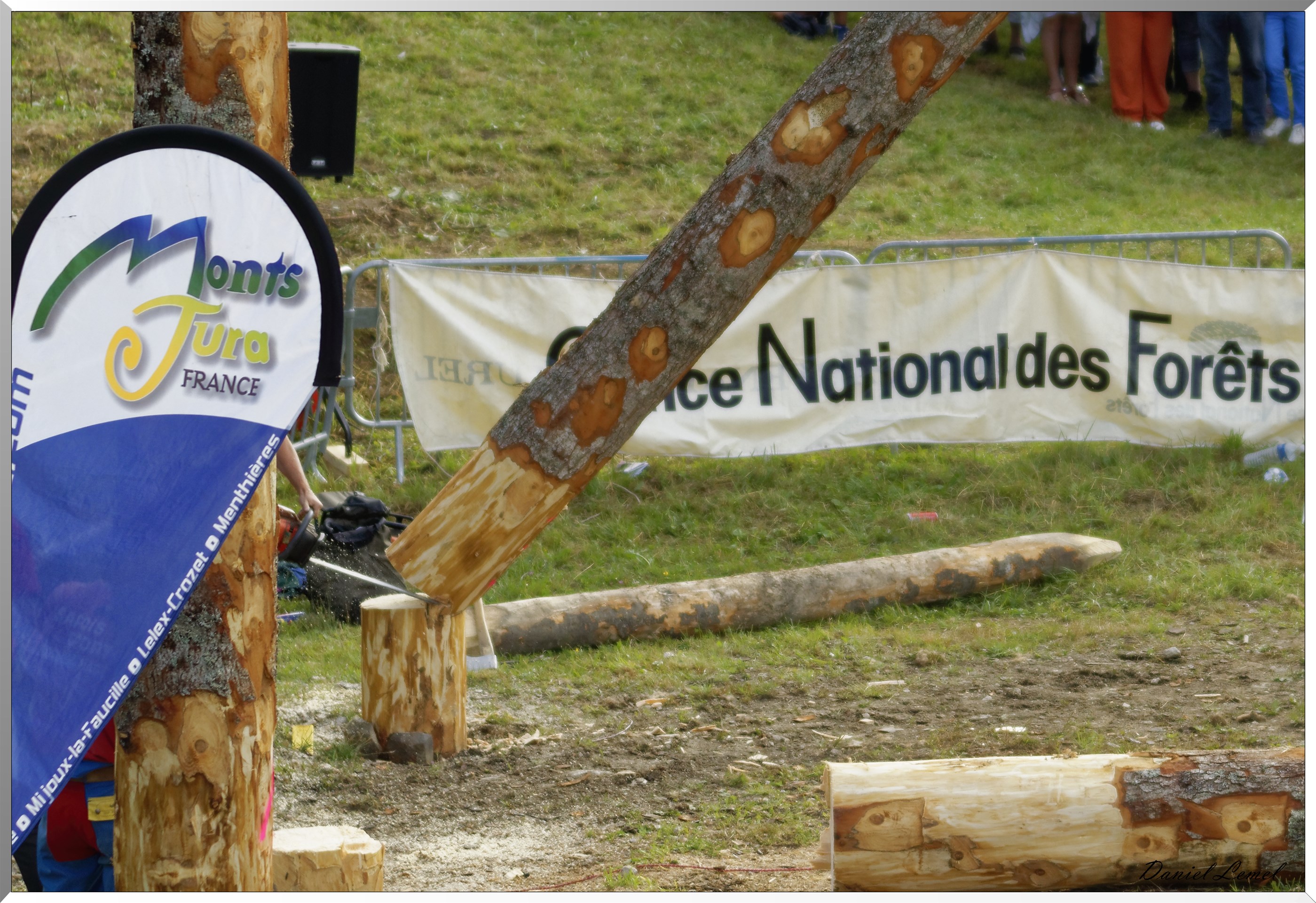 Fête des bucherons à Mijoux