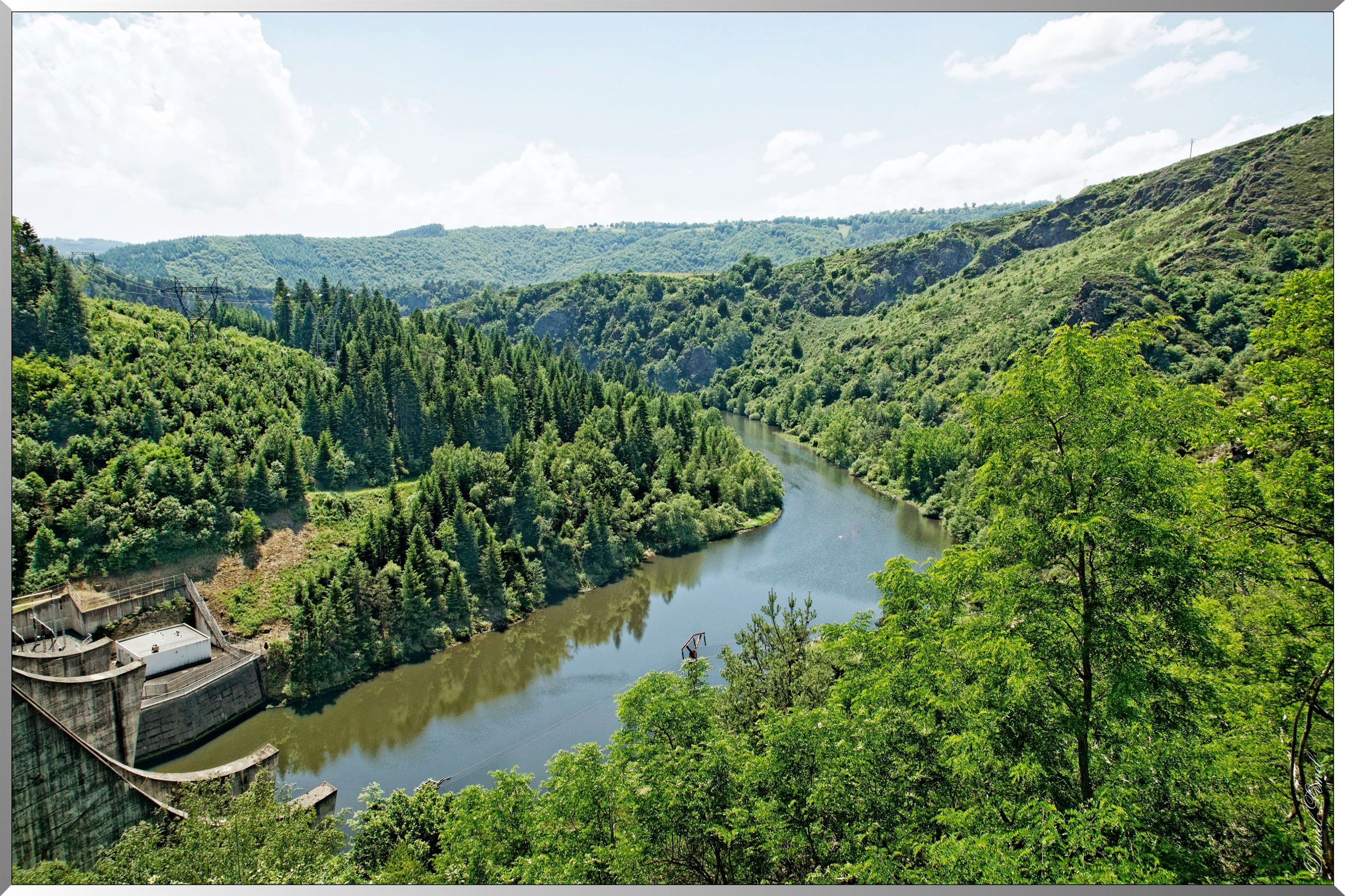 Barrage de Granval sur la Truyère