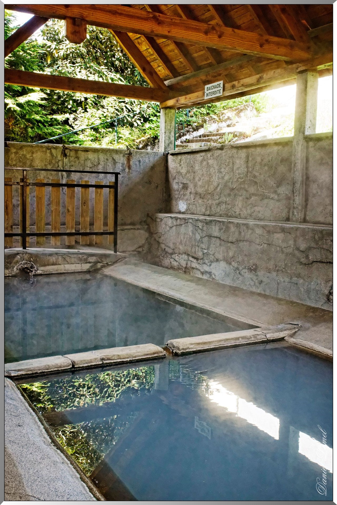 Le lavoir d eau chaude Chaudes Aigues