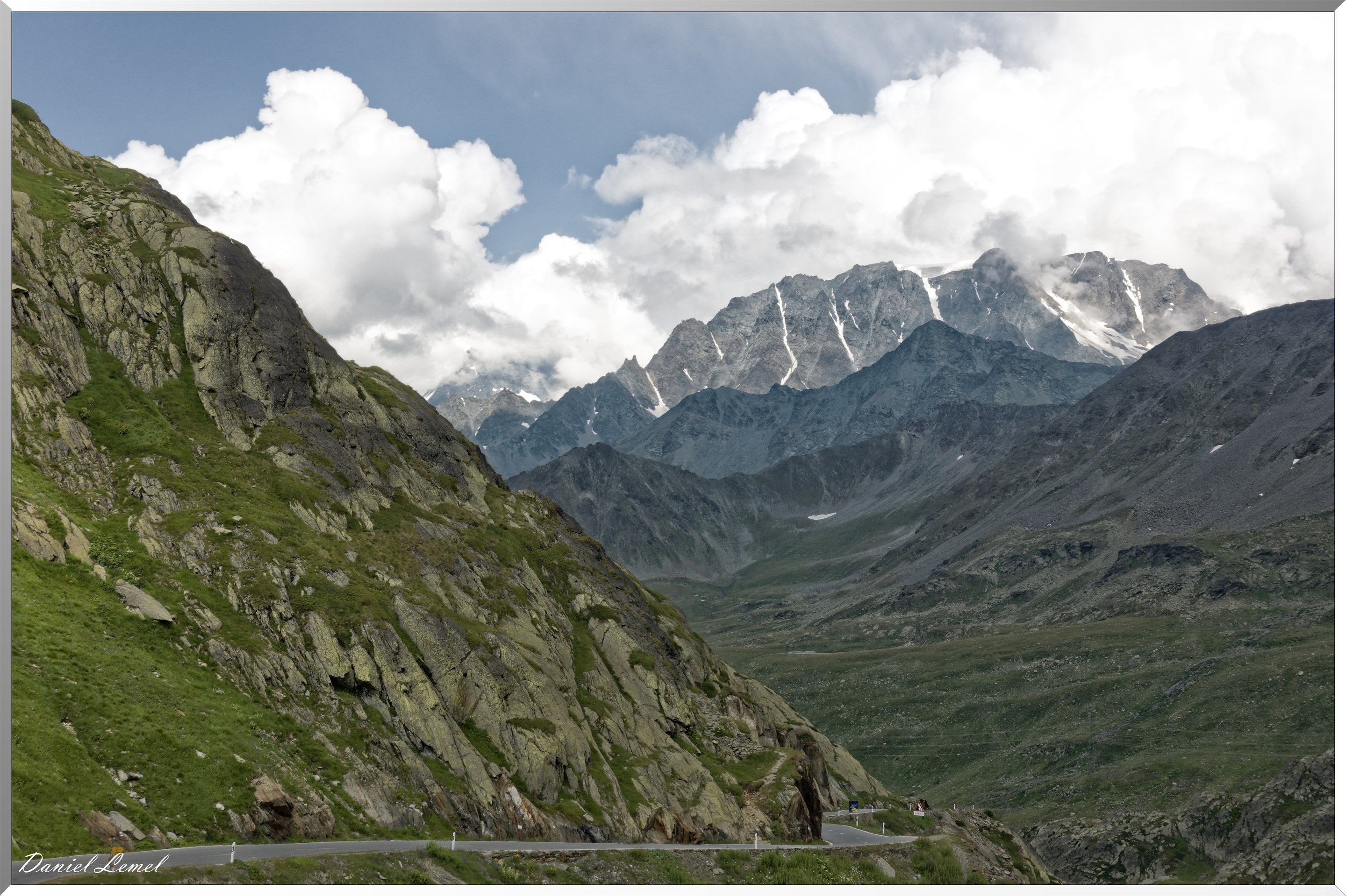 Paysages autour du col