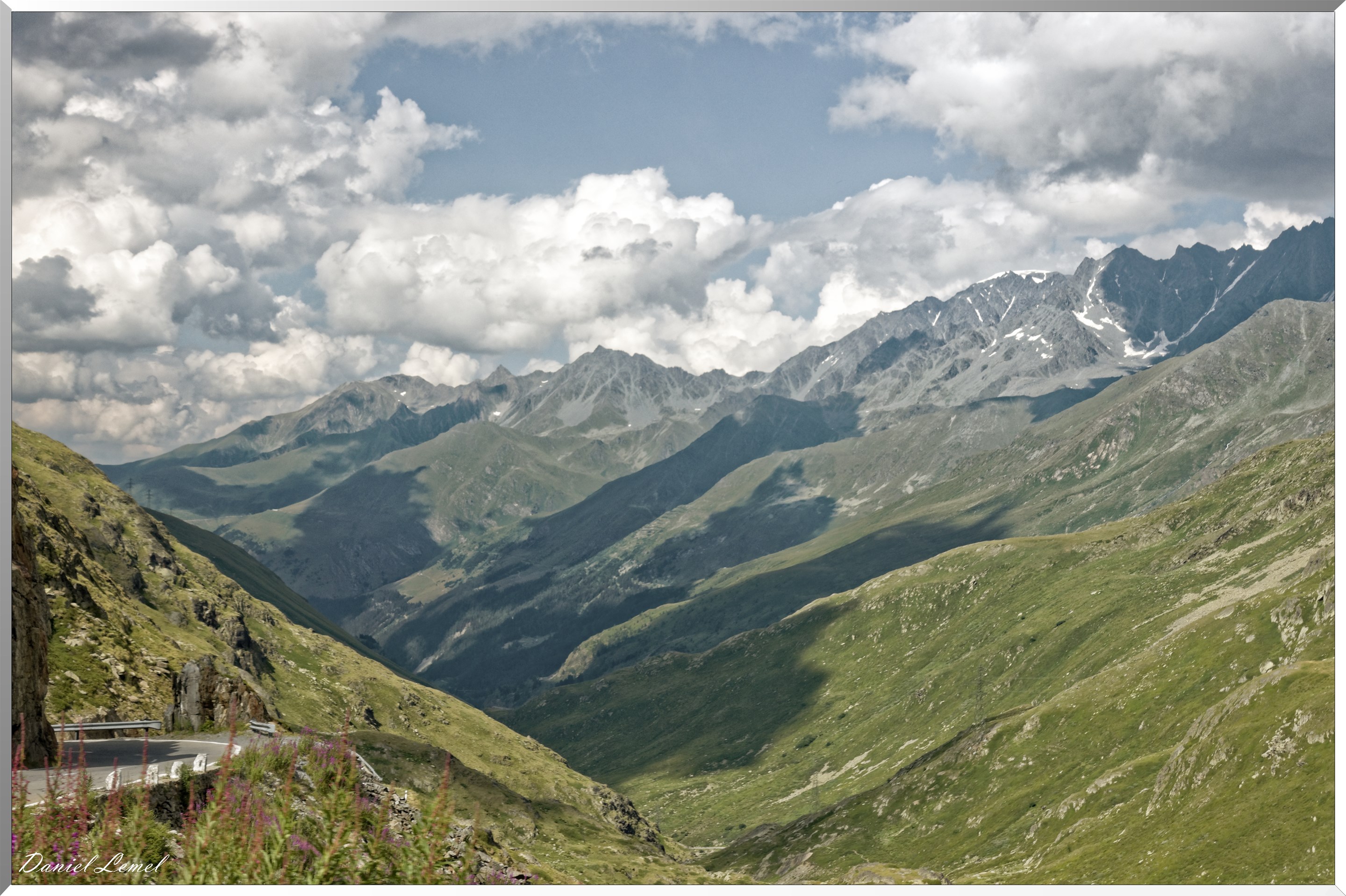 Paysages autour du col