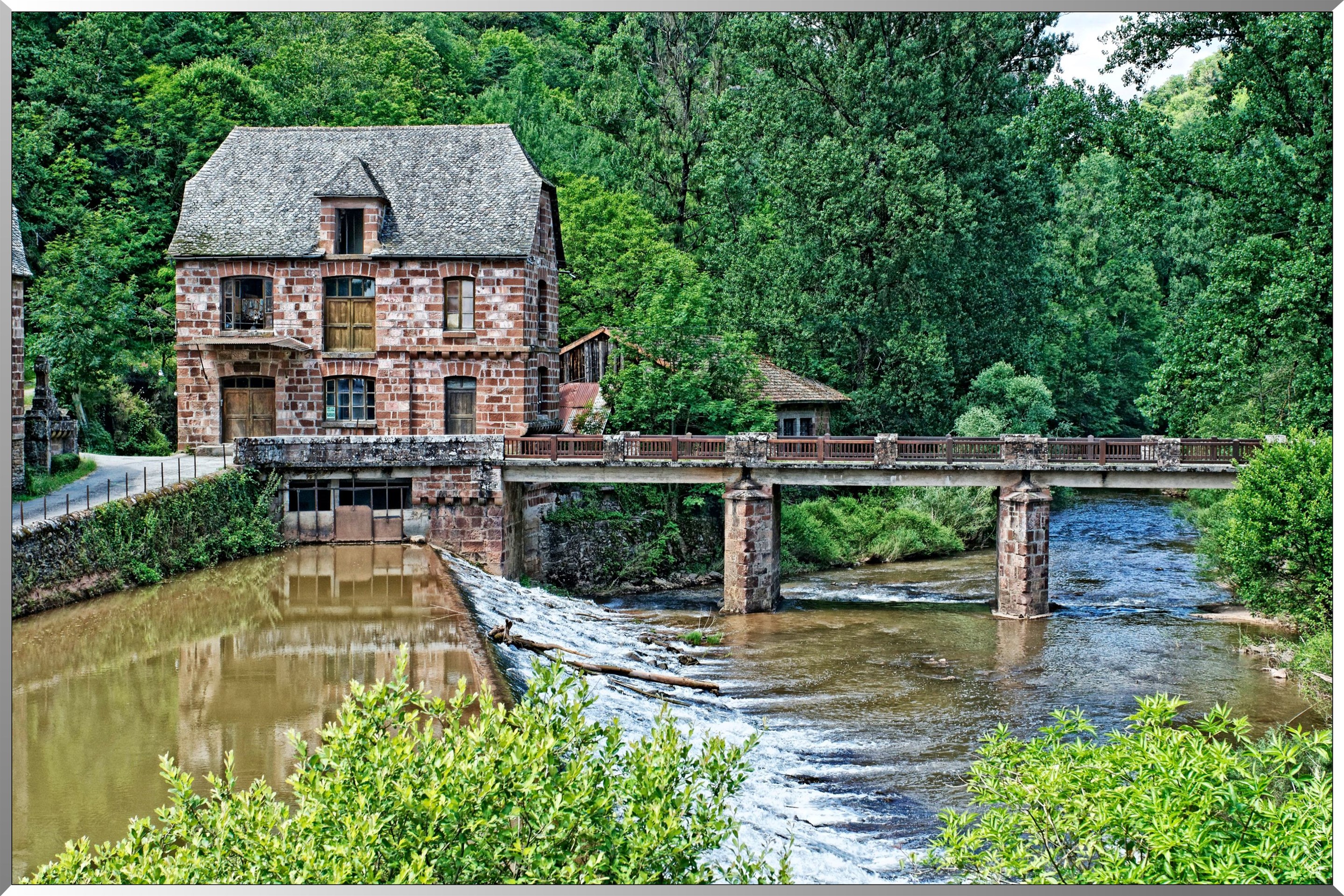 Ancien moulin sur le Dourdou