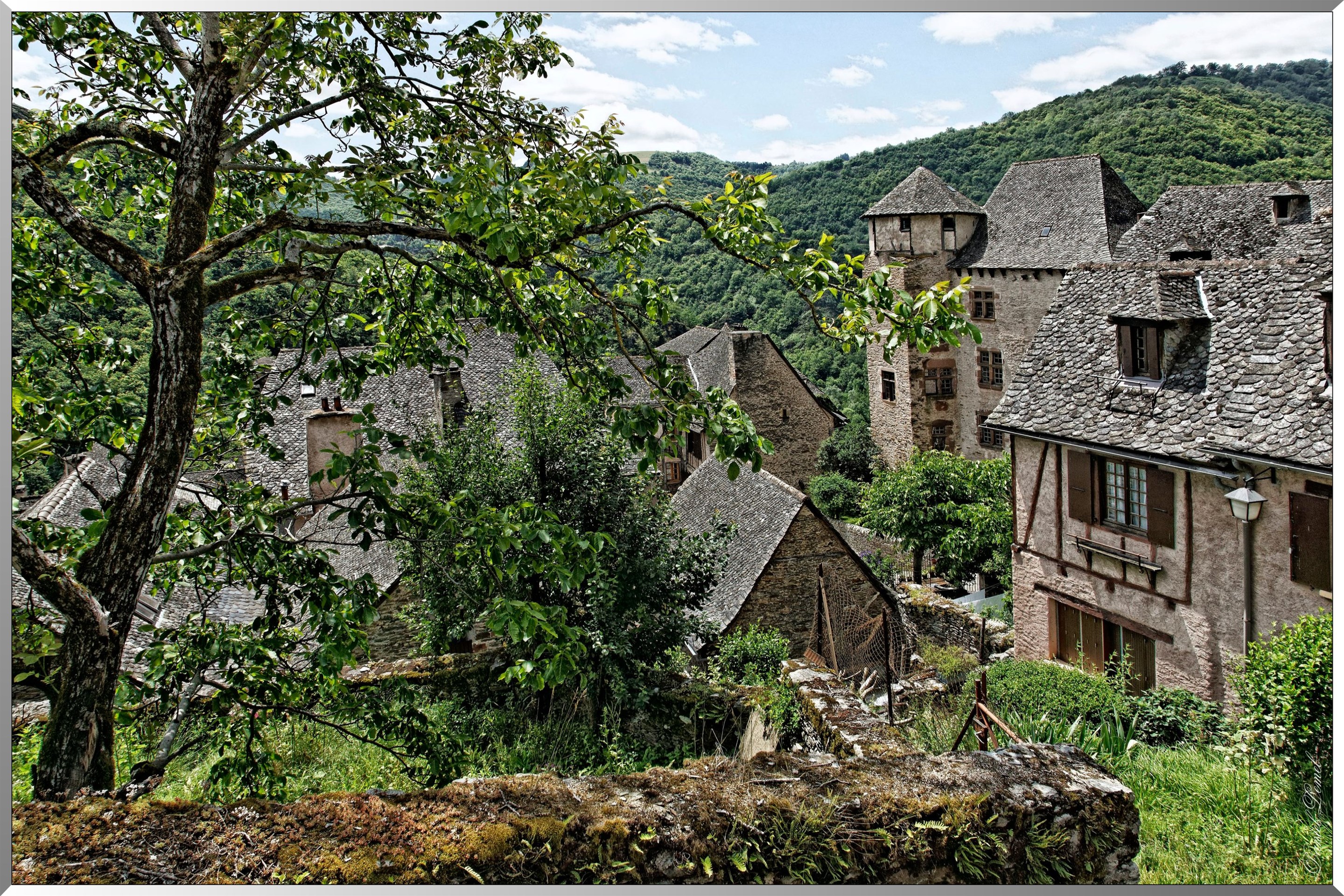Maison sur le haut village